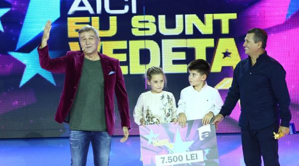 nea marin si nepotii sai darius si ana au castigat cea de a doua editie a show ului aici eu sunt vedeta