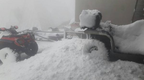 video a nins in muntii bucegi zapada a ajuns la peste 10 cm avertismentul salvamontistilor