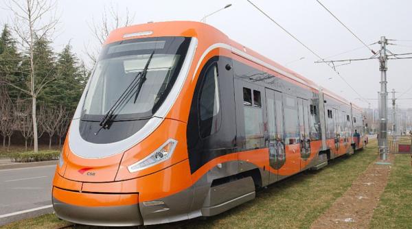 china primul tramvai cu propulsie pe baza de hidrogen din lume dat in folosinta