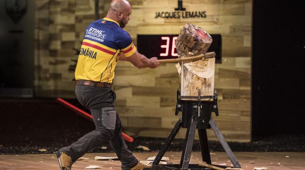 romania locul 13 la mondialele taietorilor de lemne