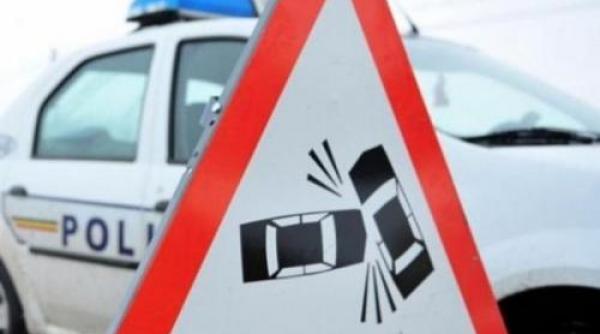 giurgiu soferita sub influenta alcoolului prinsa de politisti dupa ce a ajuns cu masina in sant