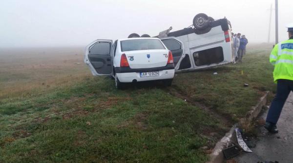 ceata si neatentia la volan fac victime in arad accident soldat cu 3 raniti