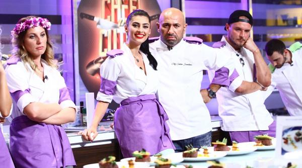 chefi la cutite a fost alegerea preferata a telespectatorilor rivalitati schimbari de situatie si un alt concurent eliminat din echipa mov