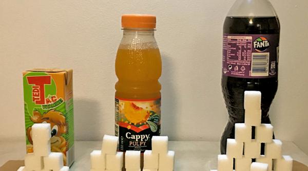 cifrele groazei primul studiu din romania privind continutul de zahar din sucurile naturale