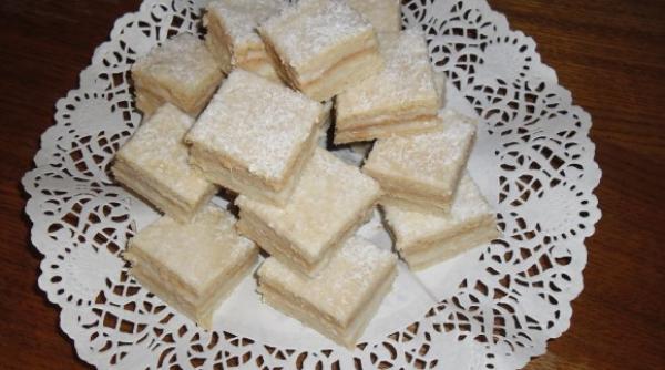 reteta zilei prajitura alba ca zapada