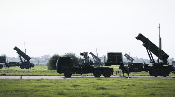 verde pentru rachetele patriot