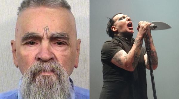 zeci de mii de oameni l au confundat pe criminalul charles manson cu rockerul marilyn manson