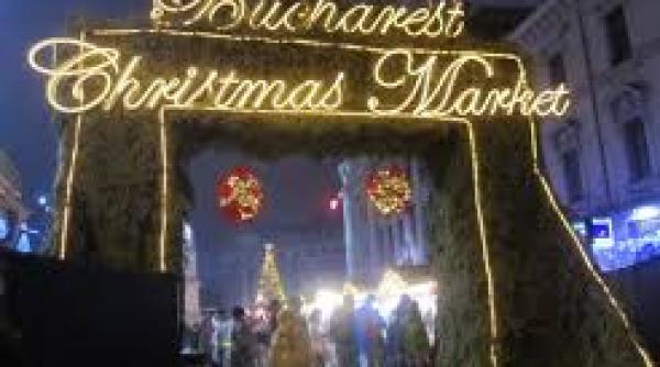 targul de craciun din bucuresti se deschide in piata constitutiei