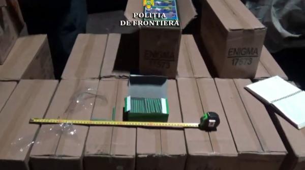 peste 200 de mii de petarde confiscate de politistii de frontiera la calafat