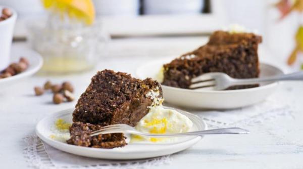 reteta zilei prajitura cu ciocolata si alune