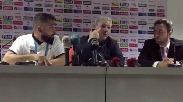 bataie generala dupa victoria lui kayserispor marius sumudica s a ales cu nasul spart