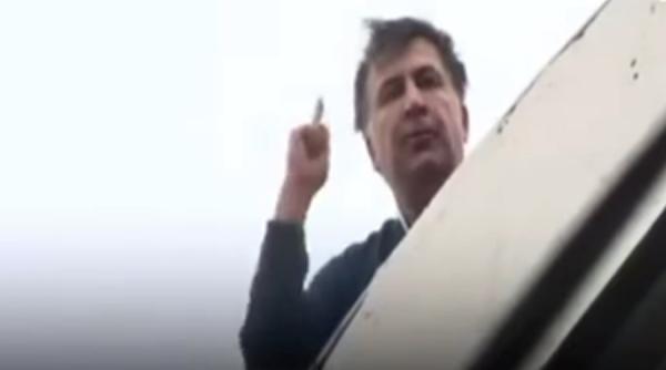 video dupa ce a fost arestat cu scandal si a amenintat ca se sinucide mihail saakasvili a fost eliberat