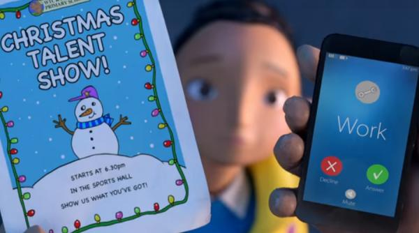 video cel mai induiosator spot de craciun difuzat de bbc one