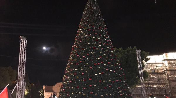 luminile de craciun din betleem stinse dupa declaratia lui trump privind recunoasterea capitalei la ierusalim