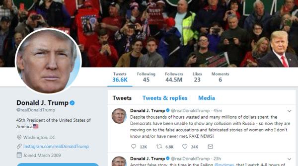 kremlinul considera mesajele lui trump de pe twitter ca fiind declaratii oficiale