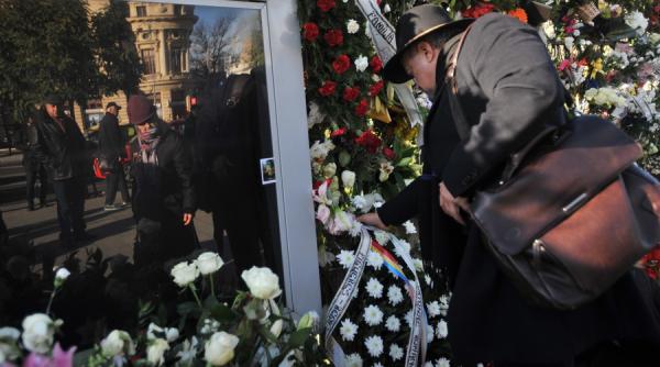 principesa margareta si principele radu au vizitat zona in care romanii au depus flori si lumanari