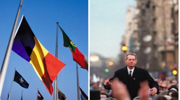 nato a coborat in berna drapelul romaniei in onoarea majestatii sale