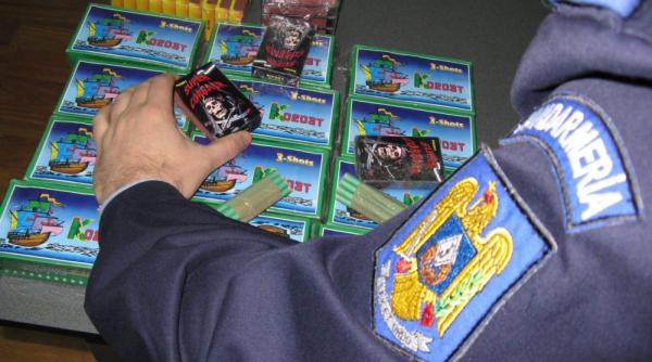 circa 120 de kilograme de artificii si petarde confiscate de politisti suceveni
