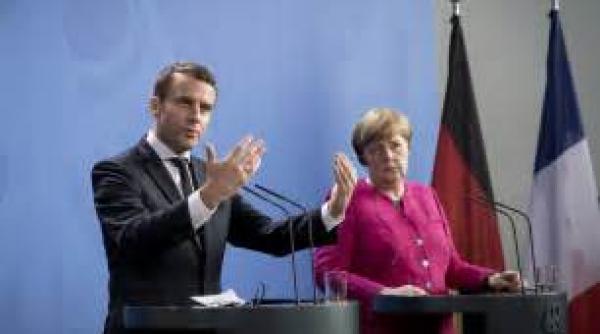 macron si merkel denunta incalcarile incetarii focului in est si cer partilor sa si asume responsabilitatile