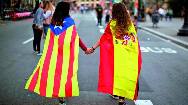 vot alegeri cu scantei in catalonia