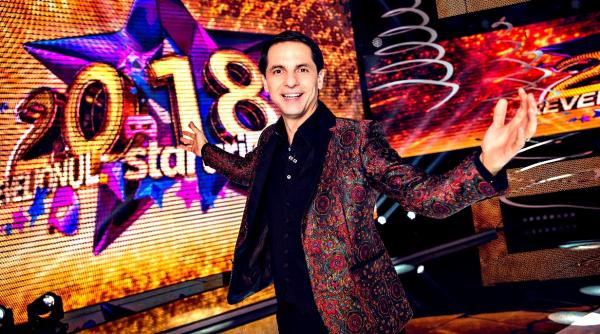 dan negru si a invitat copiii si sotia in culise la revelionul starurilor 2018