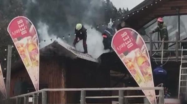 incendiu la cabana lui adrian nastase din azuga