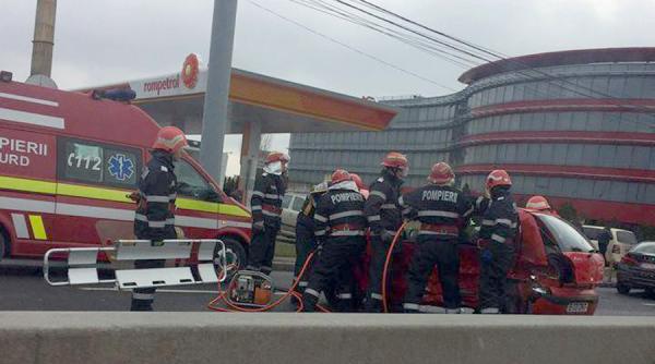 accident grav pe dn1 in otopeni provocat de un matiz