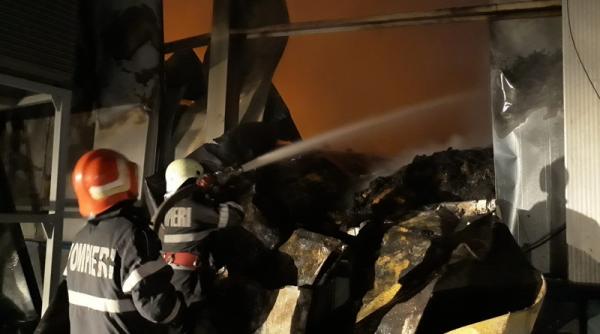incendiul de la fabrica de conserve din topoloveni a fost lichidat dupa 19 ore
