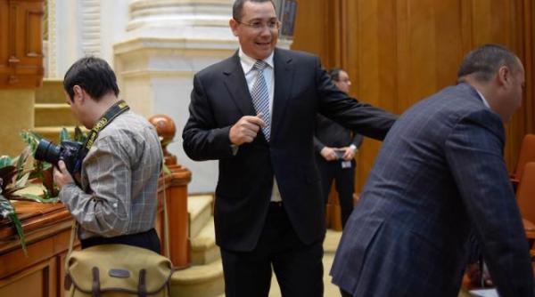 reactia lui victor ponta in scandalul momentului din psd