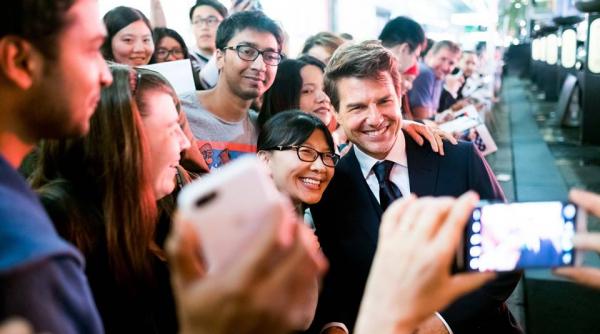 cu o cascadorie tom cruise a dat peste cap circulatia intr o zona a londrei