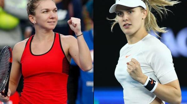 australian open simona halep eugenie bouchard trei break uri la rand
