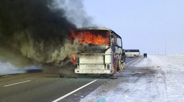 video tragedie in kazakhstan 52 de persoane au murit intr un accident