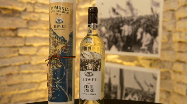 jidvei a lansat vinul unirii produs aniversar