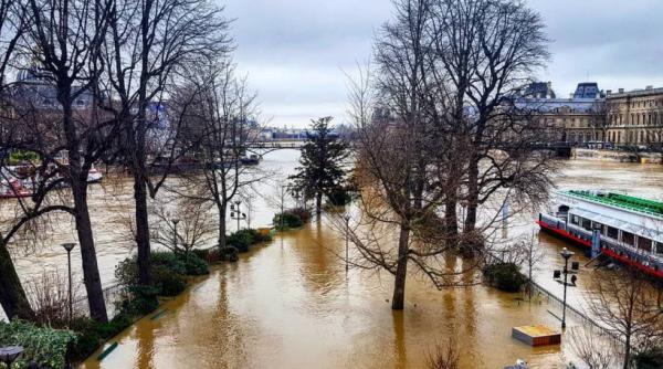 sena s a revarsat dupa ce a ajuns la 5 84 m