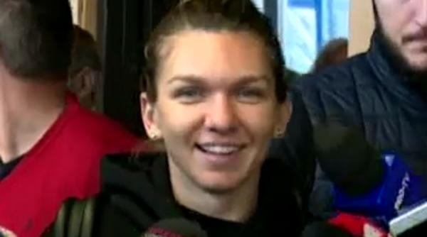 simona halep la sosirea in tara pentru mine urmeaza odihna pentru ca sunt epuizata