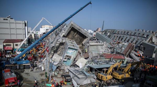 video foto urmarile cutremurului din taiwan bilantul mortilor si ranitilor creste