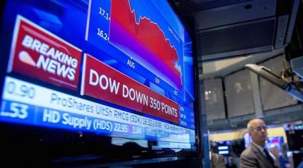 dezastrul continua pe wall street indicele dow jones in picaj