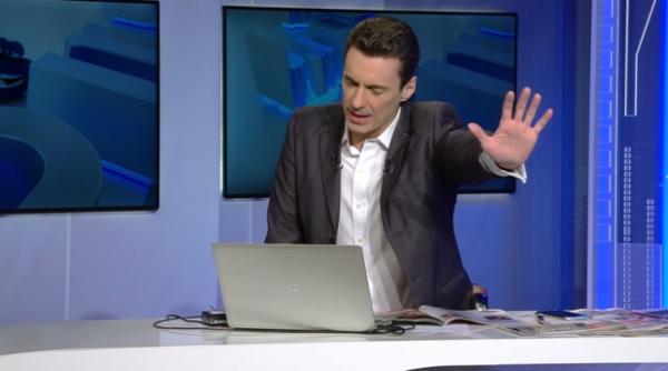 mircea badea experiment soc in direct puneti mana pe ecranul televizorului