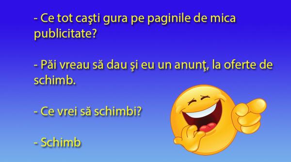 bancul zilei doua ntr una