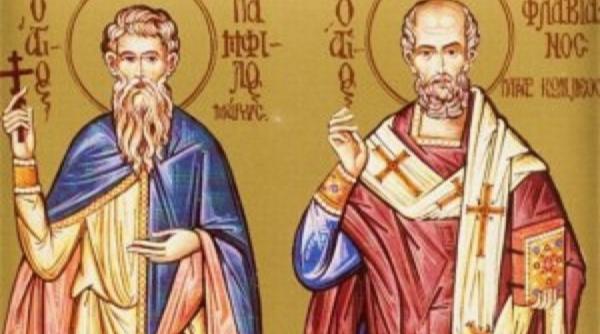 calendar religios 16 februarie sfintii mucenici pamfil si valent