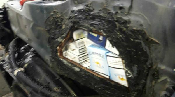 unde au gasit ascunse tigari de contrabanda politistii de frontiera de la albita