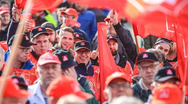 angajatii e on din germania intra in greva