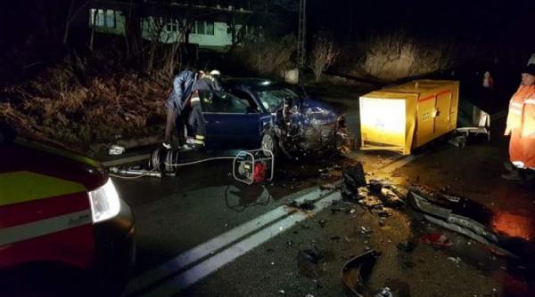 accident violent pe valea oltului soldat cu 4 victime dupa ce un sofer a adormit la volan