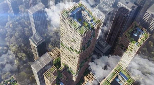 japonezii vor sa construiasca din lemn cel mai inalt turn din lume