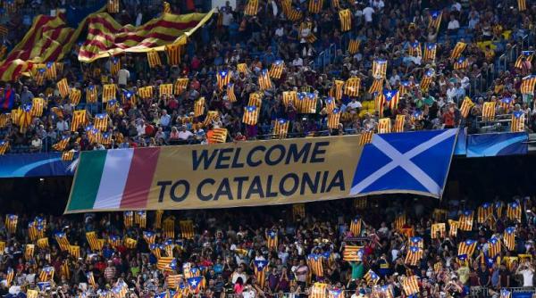 procentul catalanilor care sustin independenta in scadere