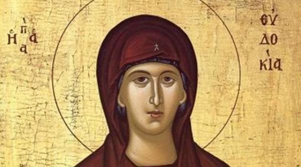 calendar religios 1 martie sfanta mucenita evdochia de la crunta desfranare la viata de pustnica