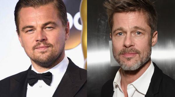 lonardo dicaprio si brad pitt joaca pentru prima oara in acelasi film