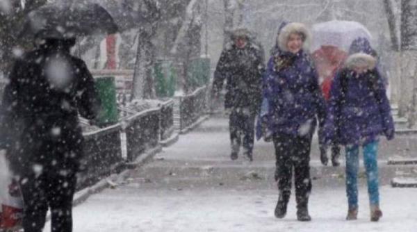 avertisment meteorologi precipitati mixte si depuneri de polei in banat oltenia si muntenia in urmatoarele ore