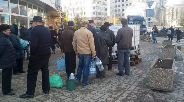 bacaul tinut de trei zile pe uscat