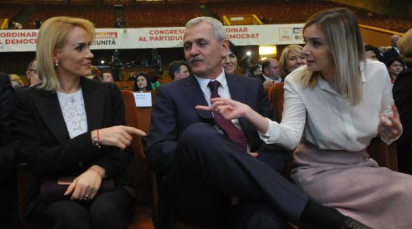 prezenta surpriza la congresul psd iubita lui liviu dragnea in primul rand al salii palatului